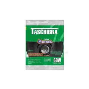 Plafon Taschibra Economic Preto ou Branco E-27 - Image 6