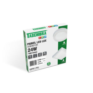 Painel LED Lux 24W  6500K Quadrado Sobrepor Taschibra - Image 6